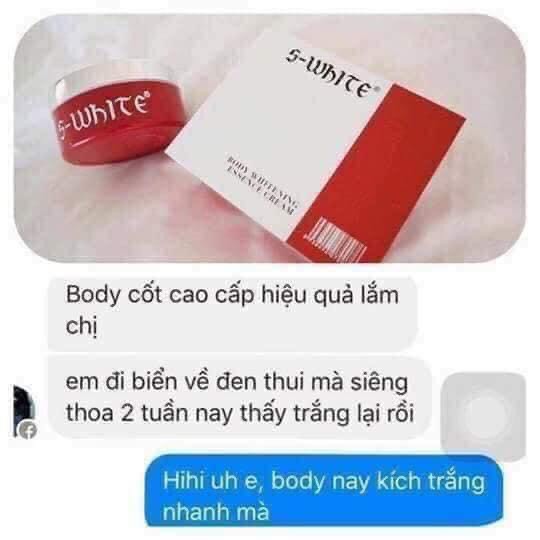 [HCM]BODY CỐT KÍCH TRẮNG DA SWHITE DATE 2026 MẪU MỚI