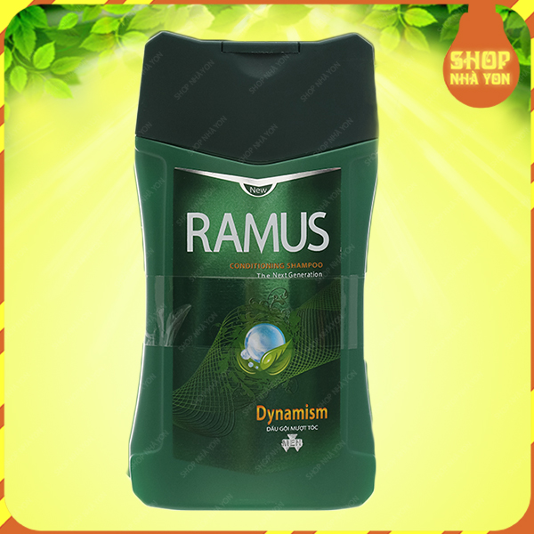 Combo 3 dầu gội dầu ramus men 200g hương thơm quý phái, mạnh mẽ và lịch lãm cuốn hút phái nữ, giúp tóc óng ả, phồng và dày hiệu quả