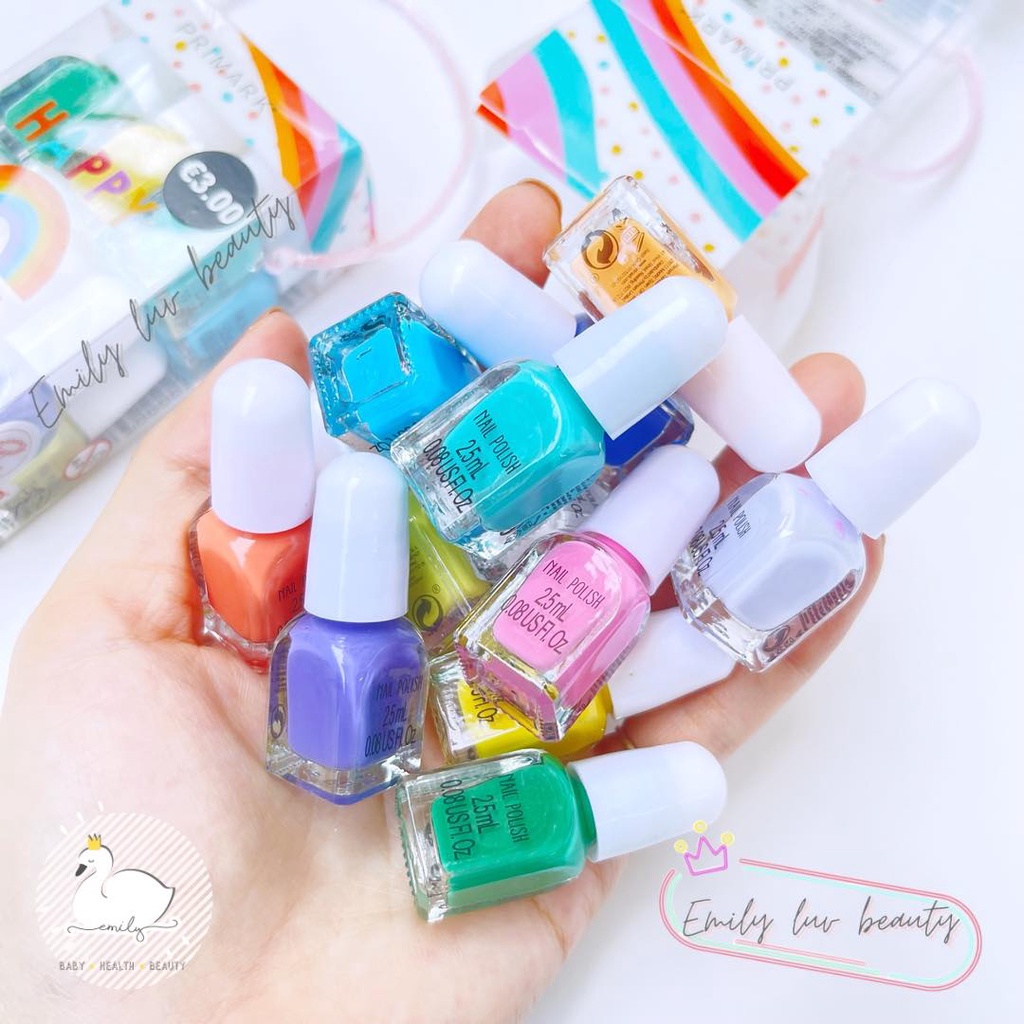 Bộ sơn móng tay cho bé Primark Pháp