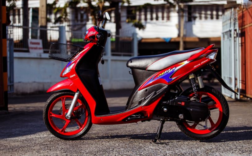 Tem Rời Mio MX 110 Dán Xe Đỏ - Tem Chuẩn Hình