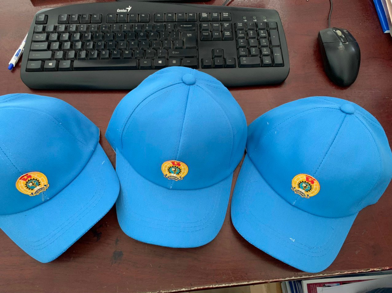 Mũ nón logo thêu công đoàn