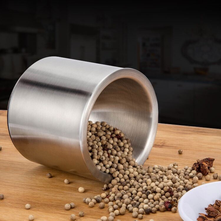 Bộ cối chày 304 thép không gỉ (10x9.5 - 14cm)