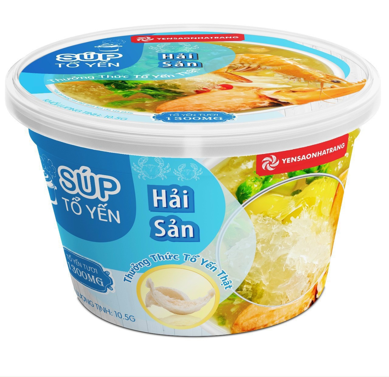Súp Tổ Yến Ăn Liền Hải Sản