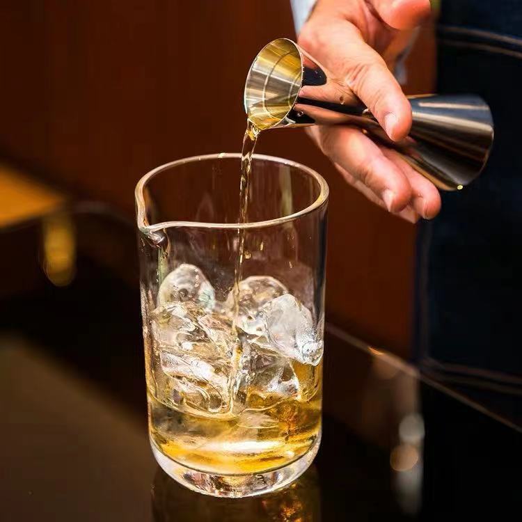 Zigger inox Mixologist cao cấp liền thân