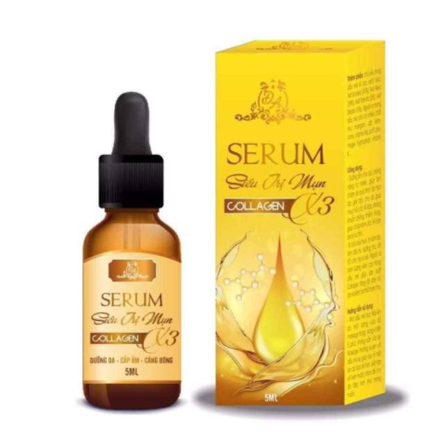 Serum mụn collagen X3 siêu tr mụn