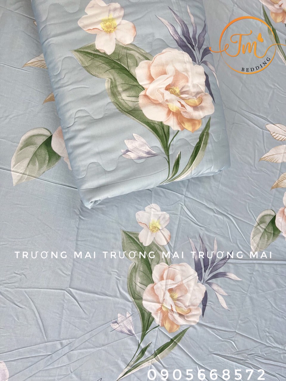 Chăn ga gối lụa tencel mềm mát mượt vô cùng