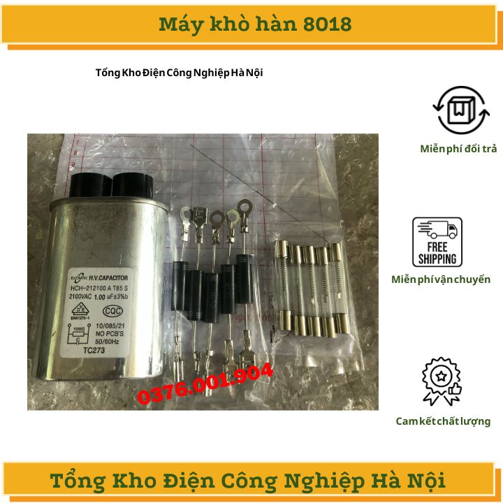 Combo bộ (Tụ/cầu chì/đi ốt ) lò vi sóng