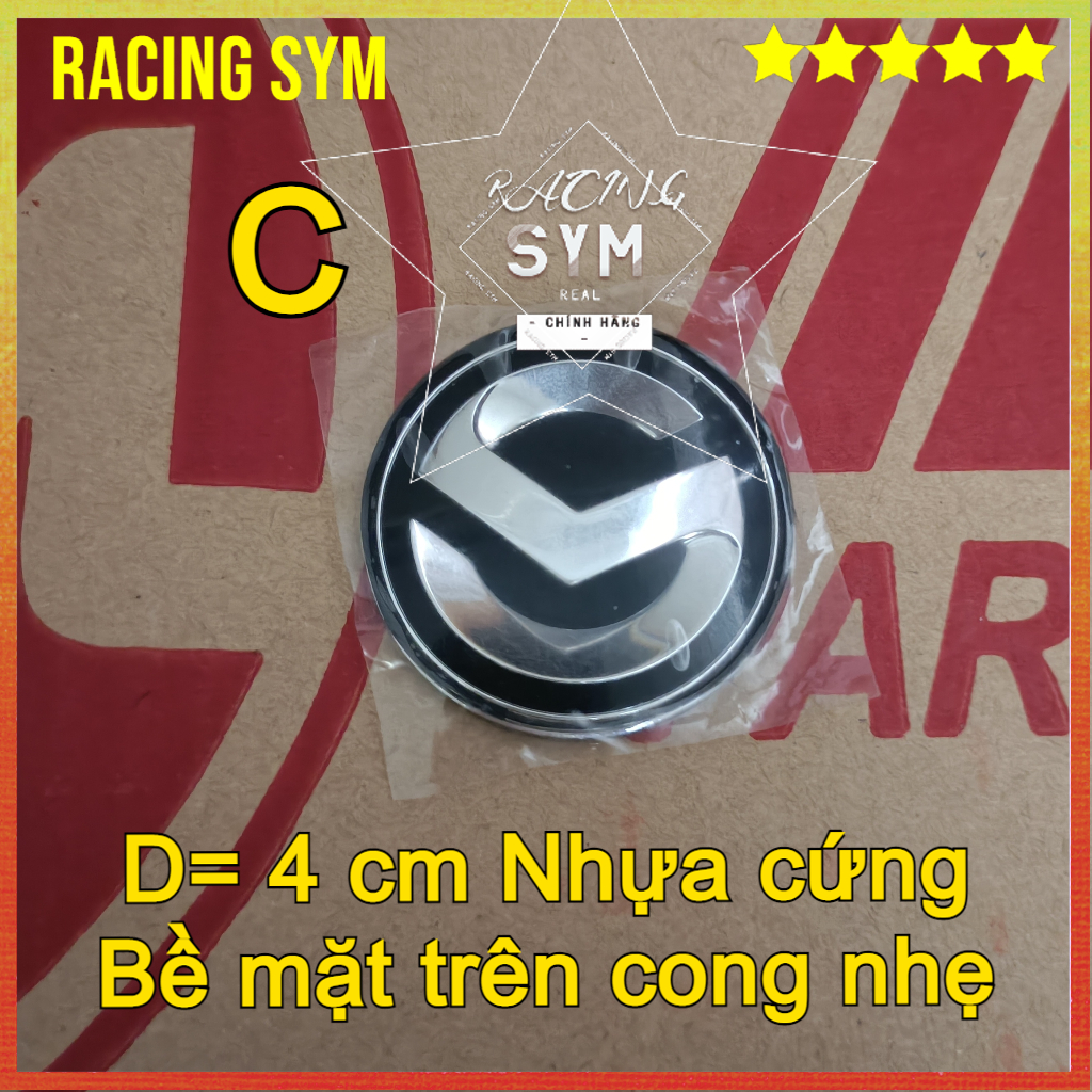 [Logo] Biểu tượng xe SYM 50cc chính hãng SYM