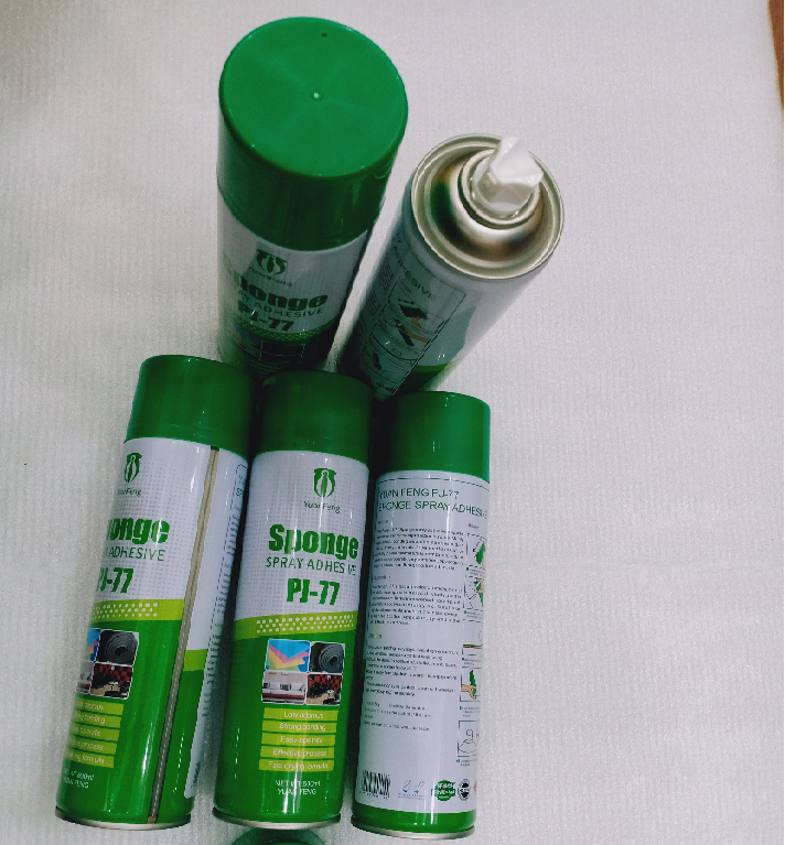 5 LỌ KEO DÁN ĐA NĂNG DẠNG XỊT PJ 77 - 600ML