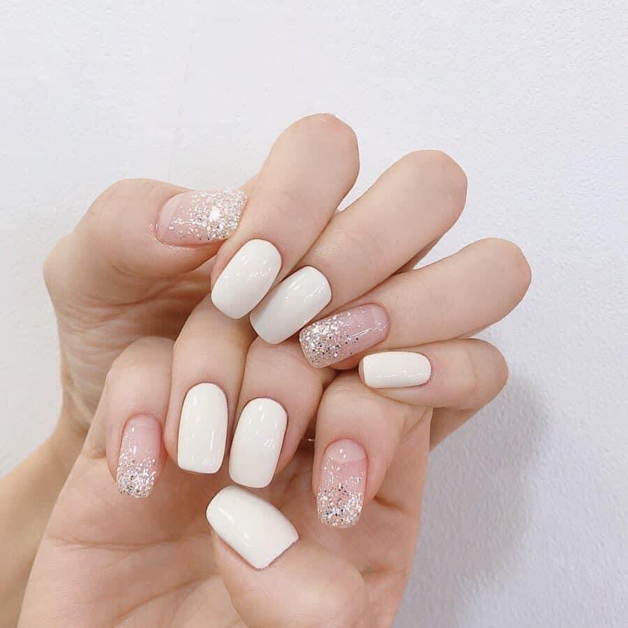 Sơn Gel Móng Tay AS Trắng Cao Cấp Bền Màu
