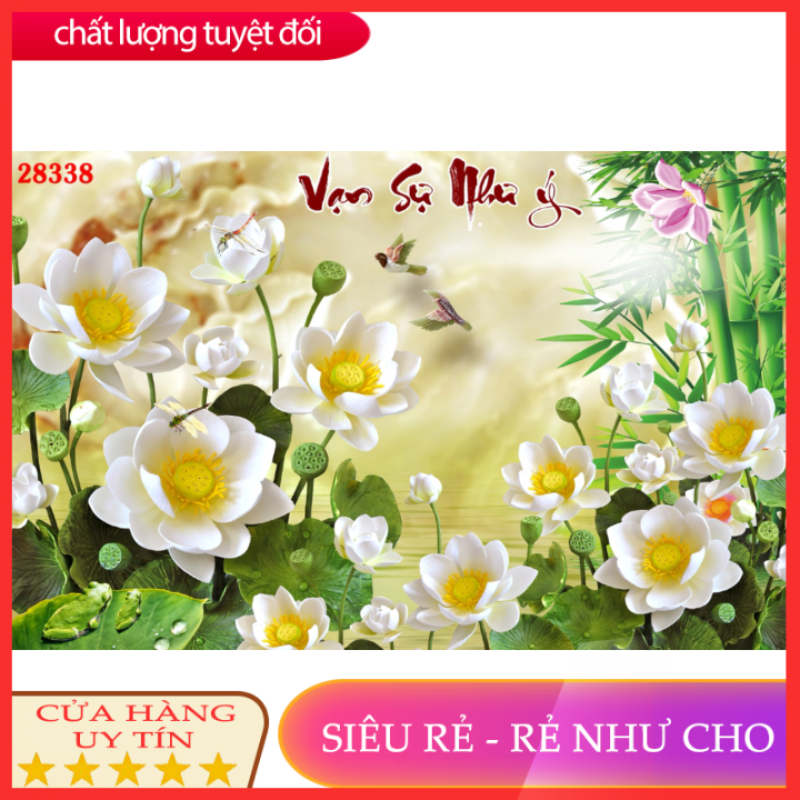 Tranh dán tường 3d phòng ngủ