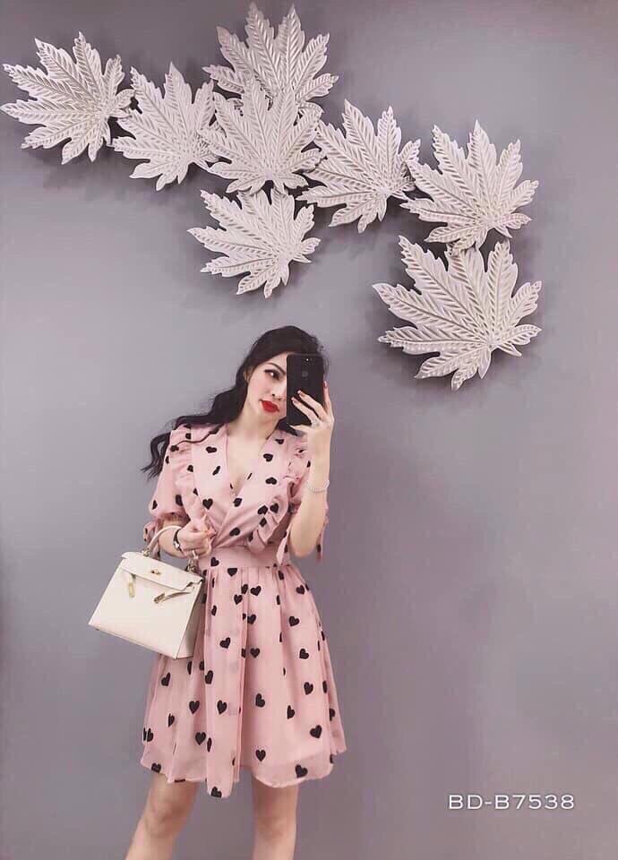 Đầm trái tim có nơ SIÊU XINH - MBT
