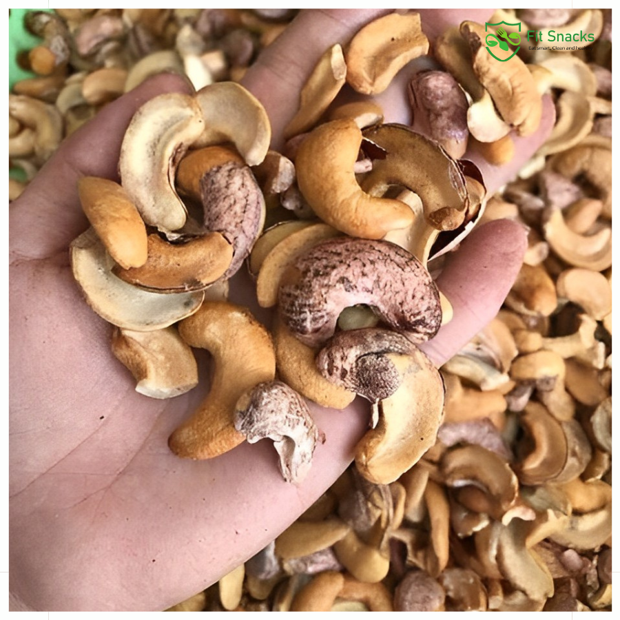 Gói 200g hạt điều bể rang muối giòn thơm