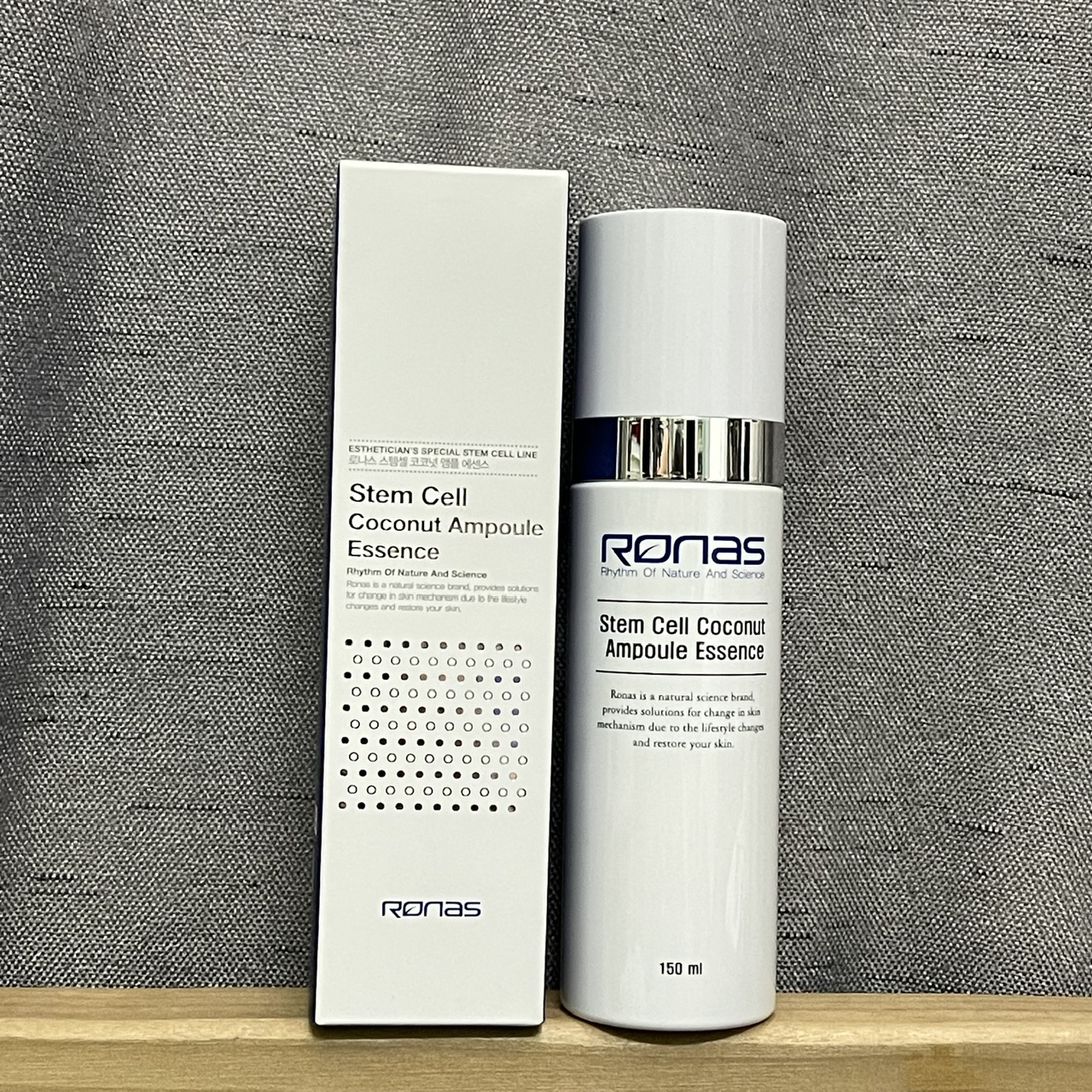 Tinh Chất Tế Bào Gốc Ronas Stem Cell Coconut Ampoule Essence