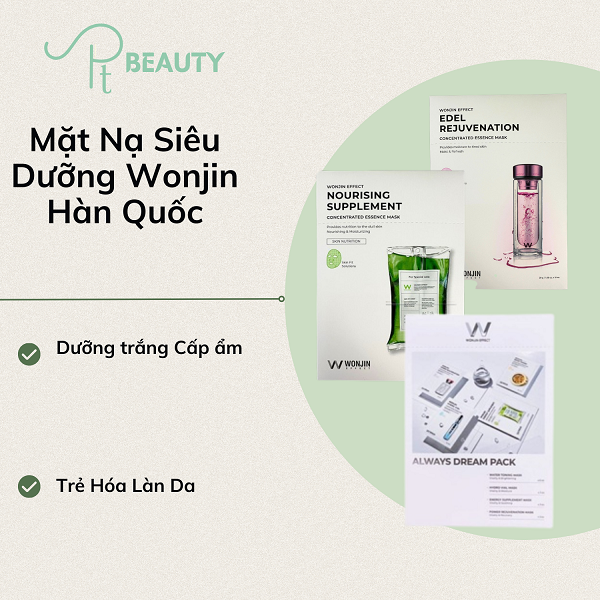 Mặt Nạ Wonjin Hàn Quốc Các Loại
