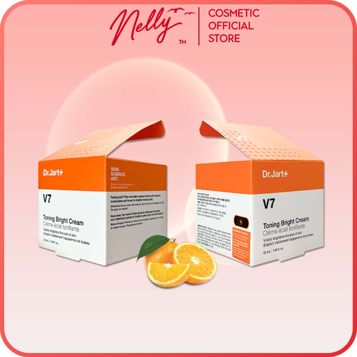 Kem Dưỡng Trắng Da V7 Toning Light Dr.Jart+ 50mL - fullsize