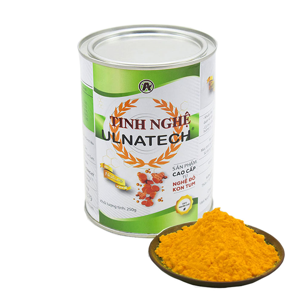Combo 2 lon Tinh bột nghệ Nano Ulnatech (500g)