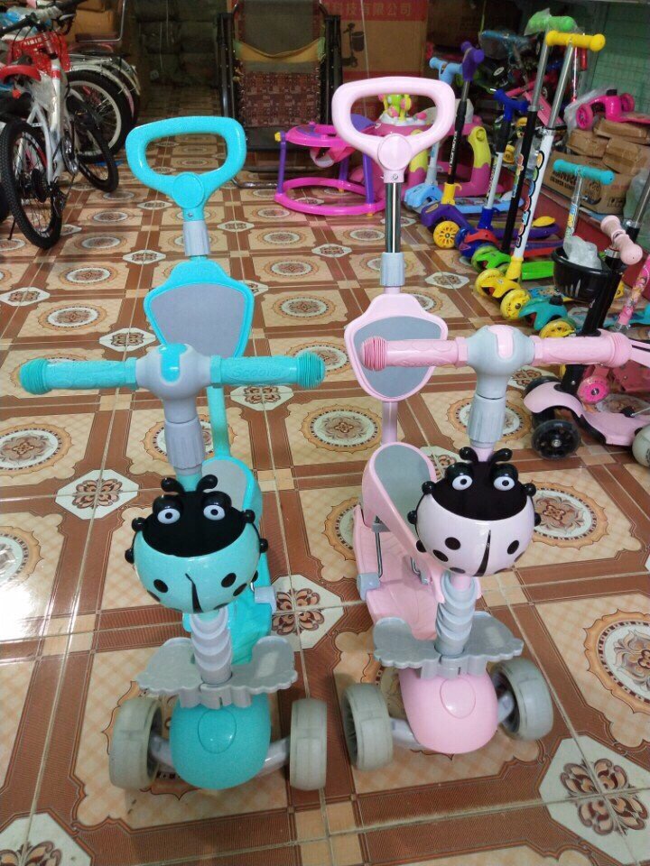 Xe trượt Scooter 5 in 1 có đèn led cho bé