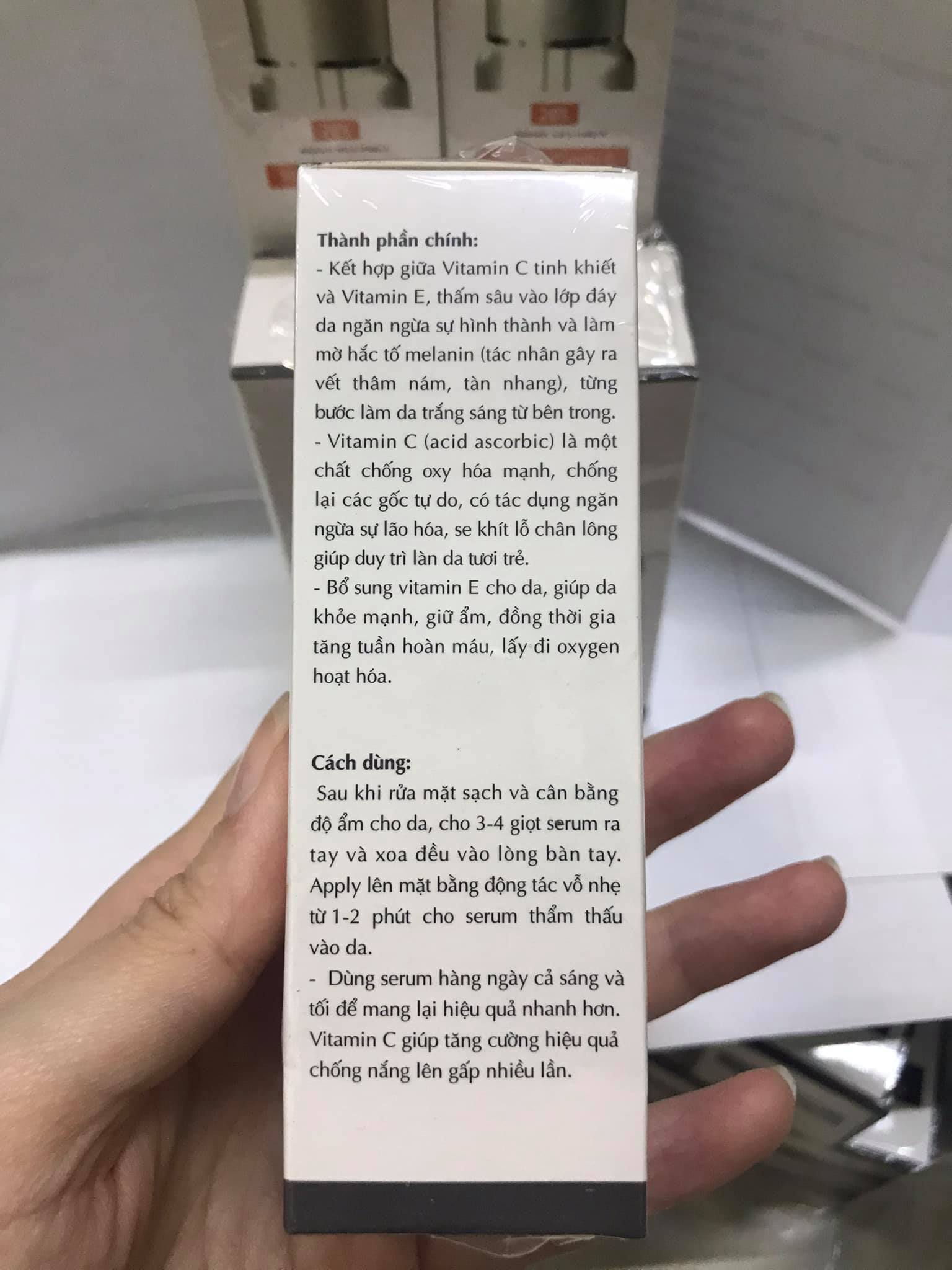 [TẶNG SRM DƯỠNG ẨM] SERUM DƯỠNG DA VIATMIN C - C7