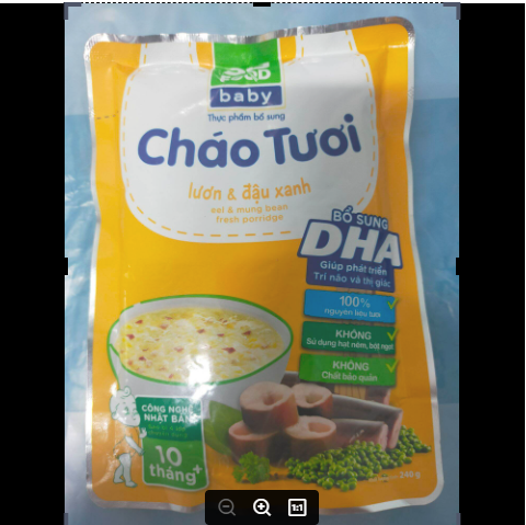 Cháo Tươi Lươn & Đậu Xanh