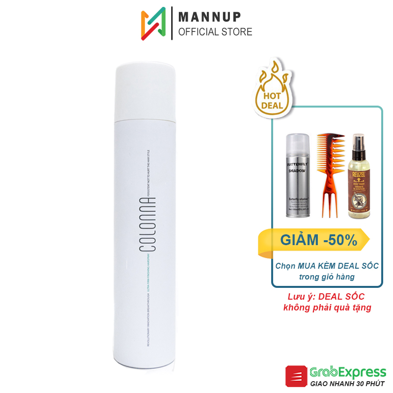 Gôm Xịt Giữ Nếp Tóc Colonna 300ml - Chính Hãng