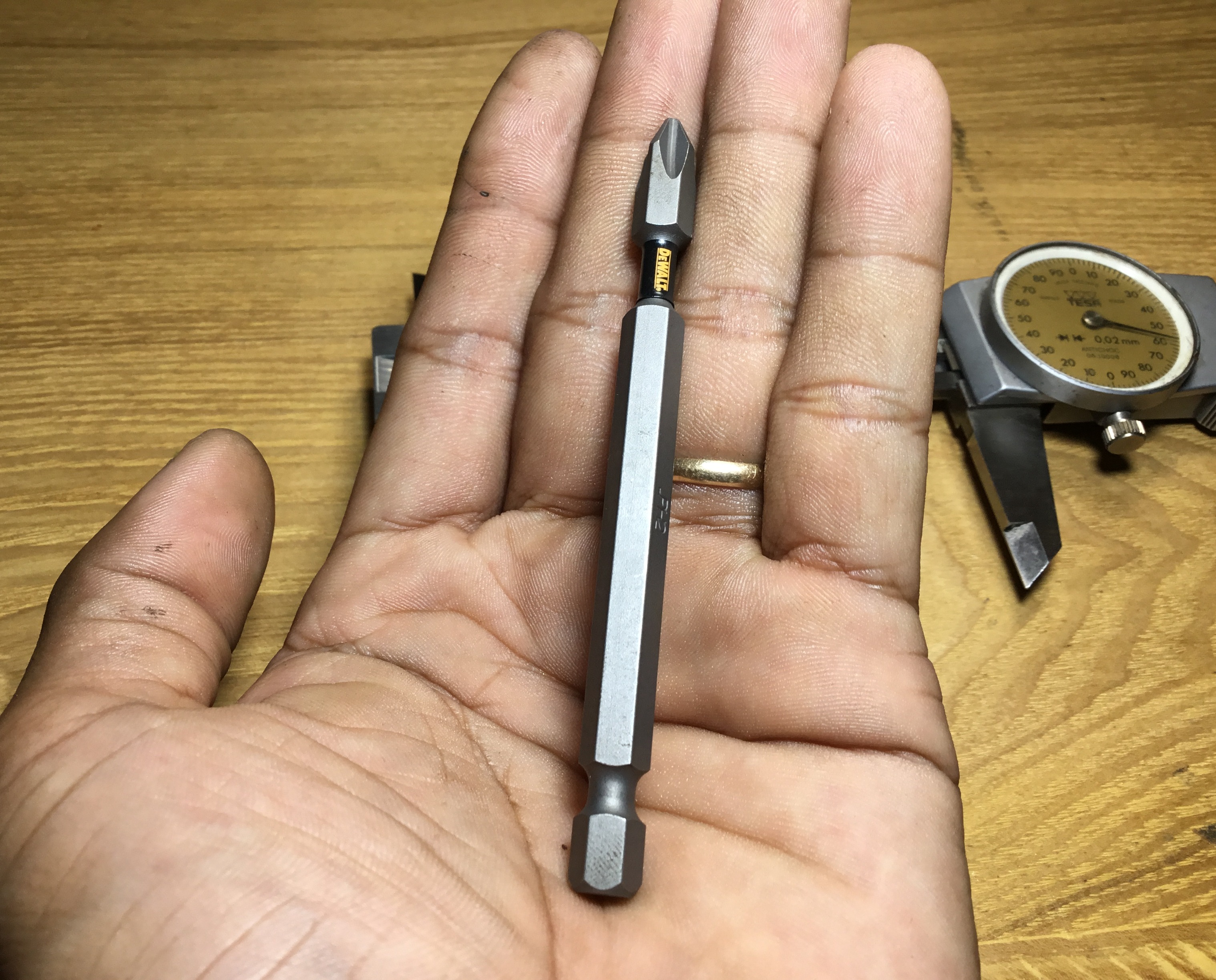 [HCM]Mũi Vít DeWalt Tem Đen Ph2- 89mm