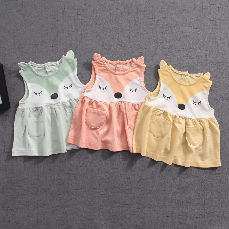 Váy cotton cho bé gái 6-10kg