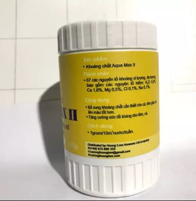 Khoán Chất Cho Cá Rồng Aqua Max II