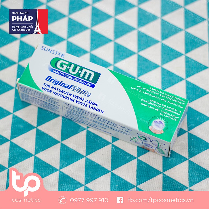 Kem Đánh Răng Sunstar Gum Original White 75ml