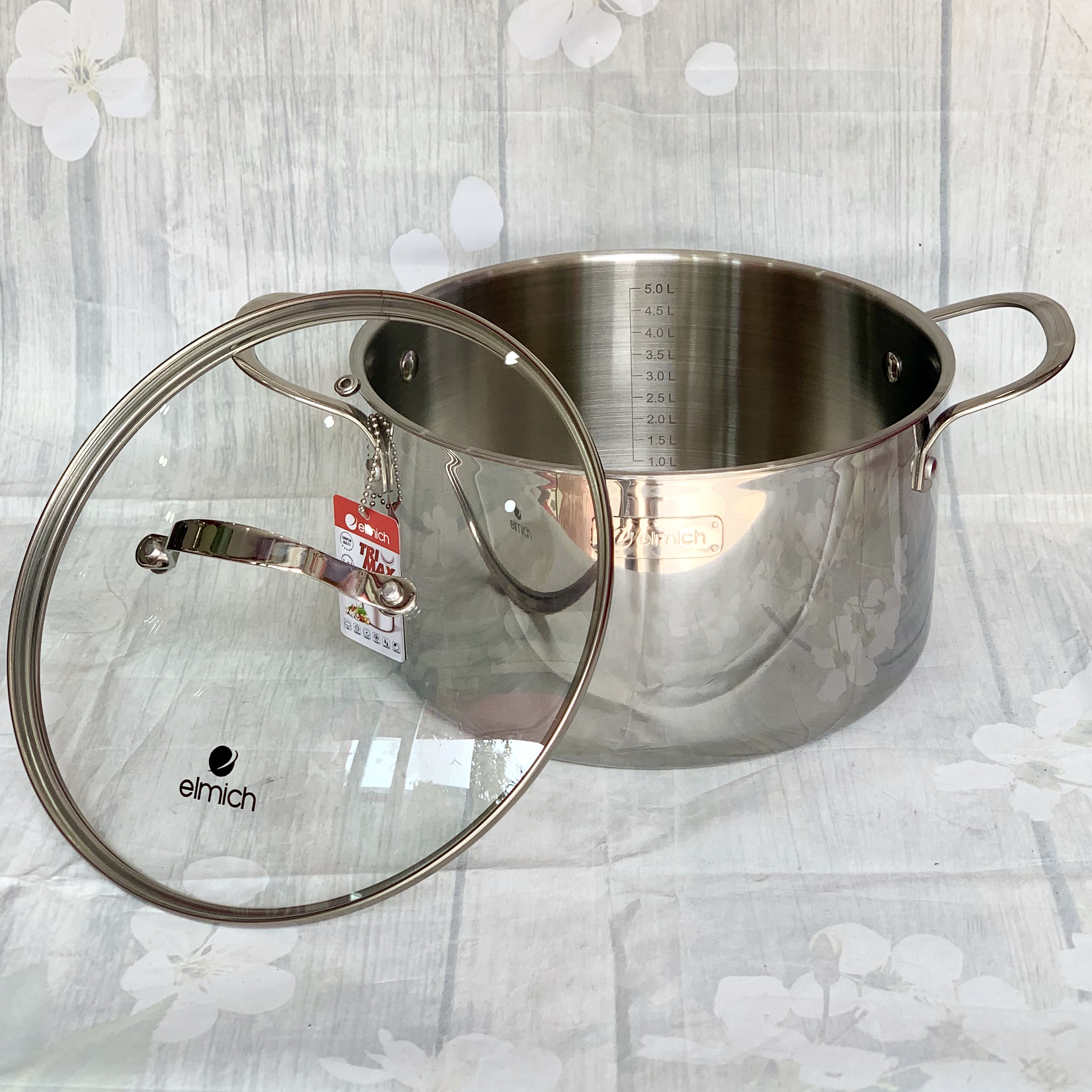 NỒI INOX CAO CẤP 3 LỚP ĐÁY LIỀN TRI-MAX 20CM