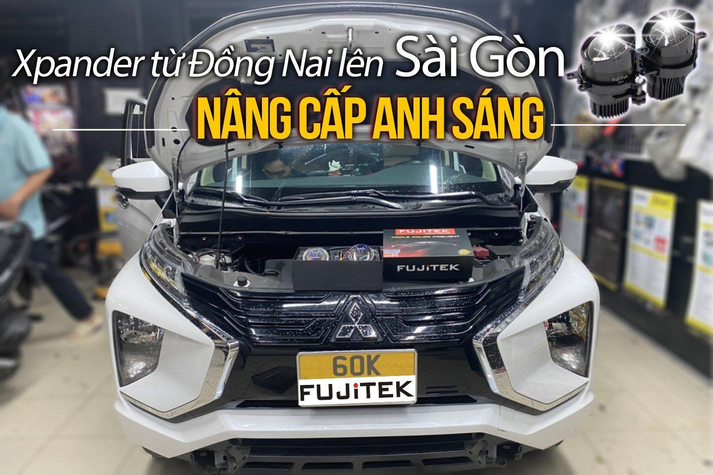 Bi gầm Led Mitsubishi Xpander Fujitek 3.0 inch
