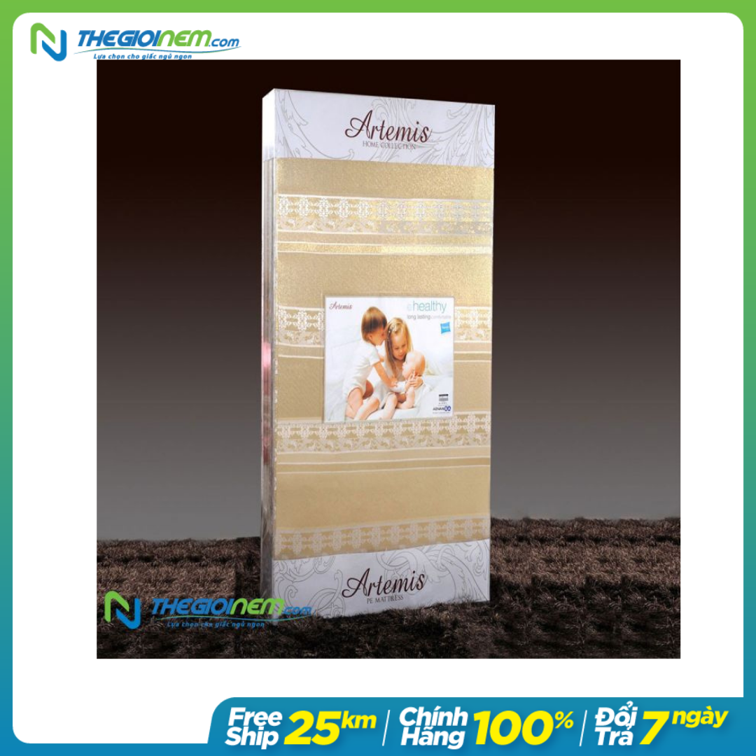 [Trả góp 0%] Nệm Bông Ép Everon Artemis- Gấp 2-Bảo hành 5 năm.