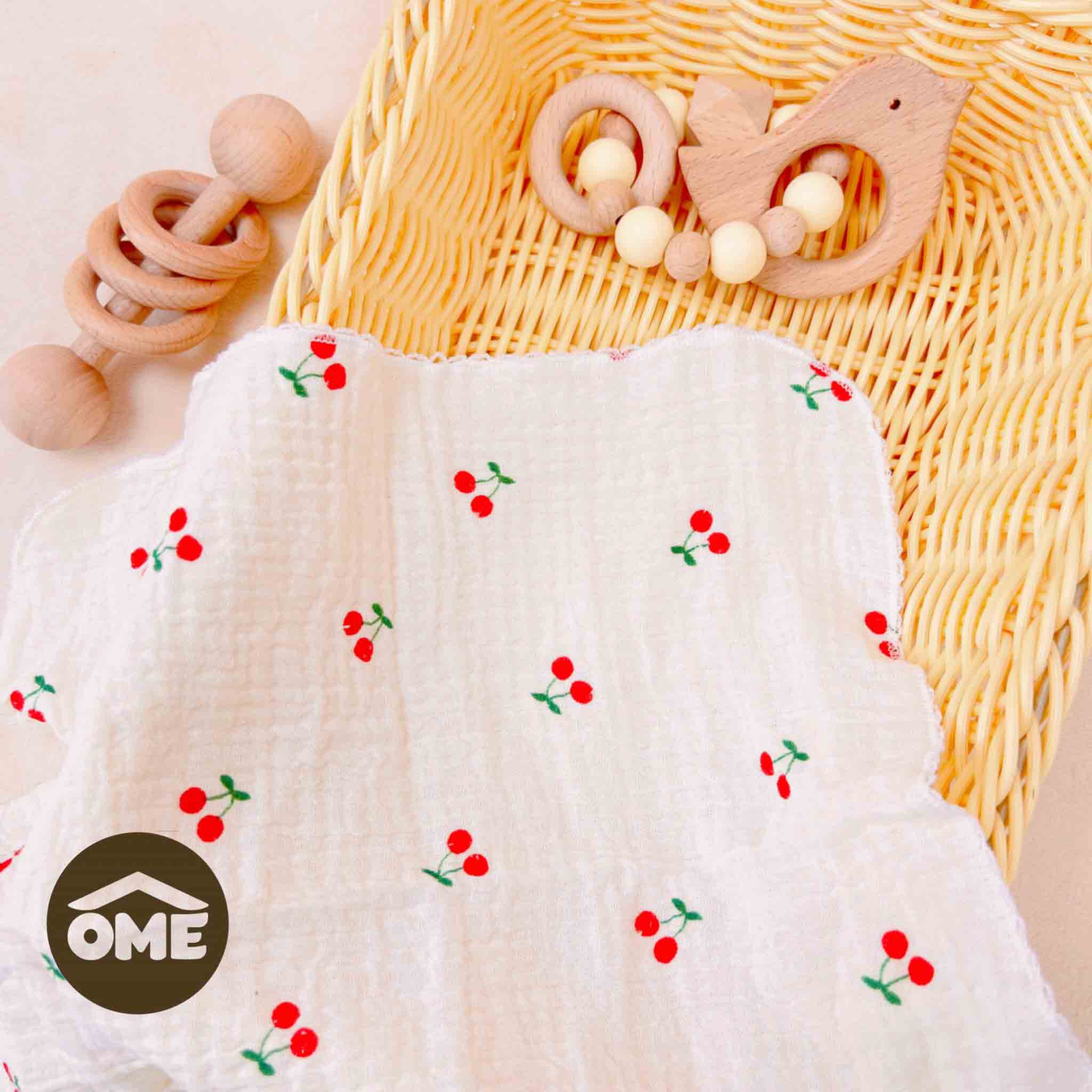 Khăn Sữa Sợi Tre OME (Set 5 chiếc)