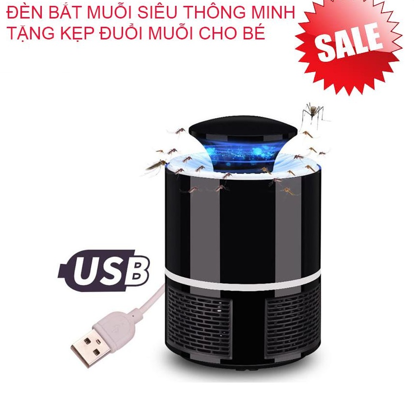 Đèn bắt muỗi thông minh hình trụ cắm cổng usb - màu ngẫu nhiên,Đèn bắt muỗi hình trụ cắm cổng usb có quai xách tay Máy bắt các loại muỗi và côn trùng thông minh, an toàn, diệt sạch muỗi trong nhà bạn- dụng cụ chăm sức khỏe