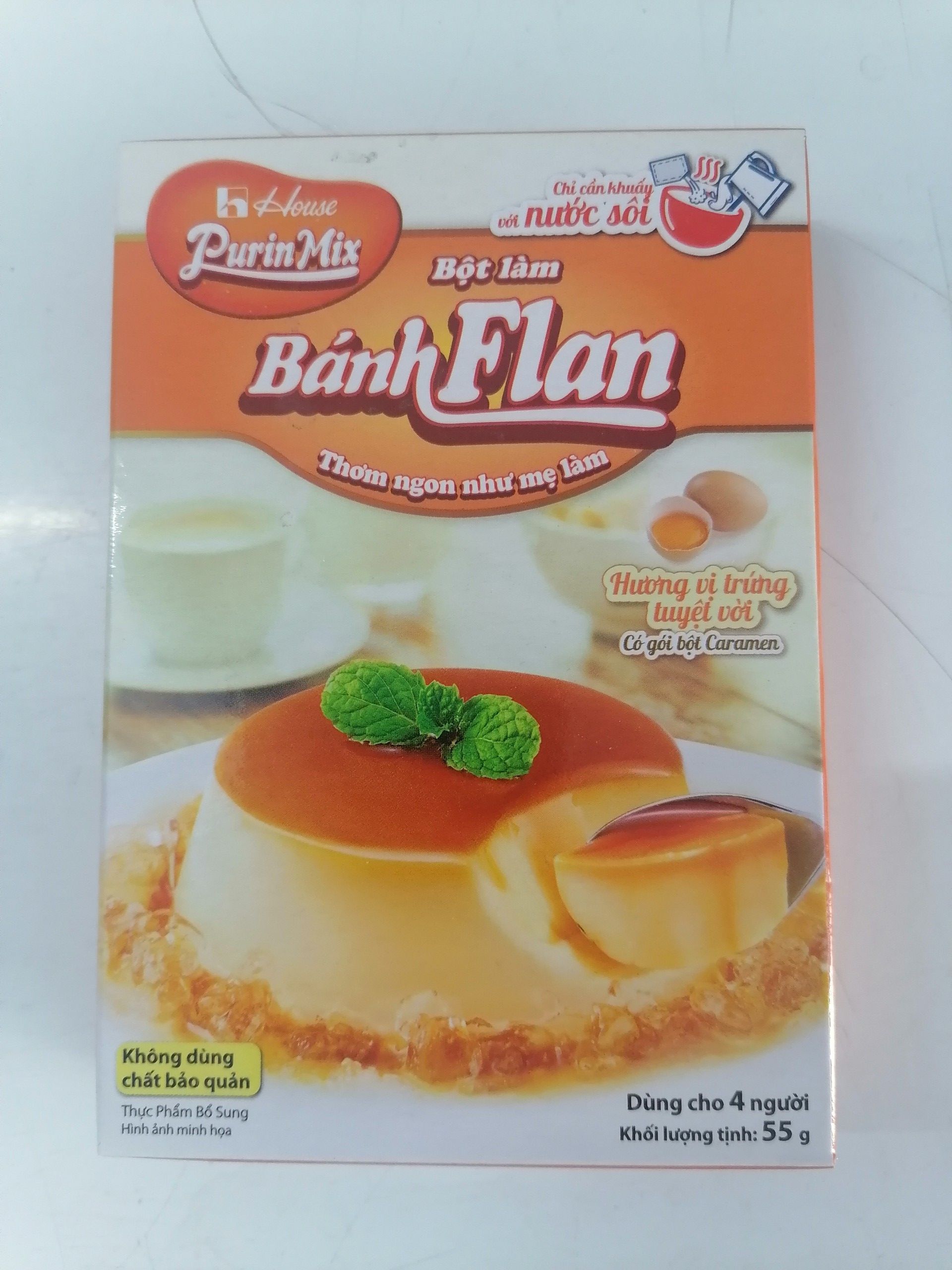 2 cách làm bánh flan caramen lá dứa và caramen bạc hà thơm béo mịn màng