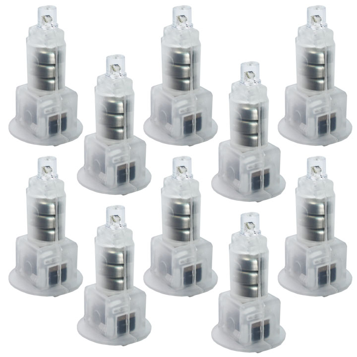 [HCM]10 Cái ĐÈN LED CHỚP 7 MÀU DÙNG PIN -  lắp vào đèn lồng đèn trung thu đồ chơi trẻ em...