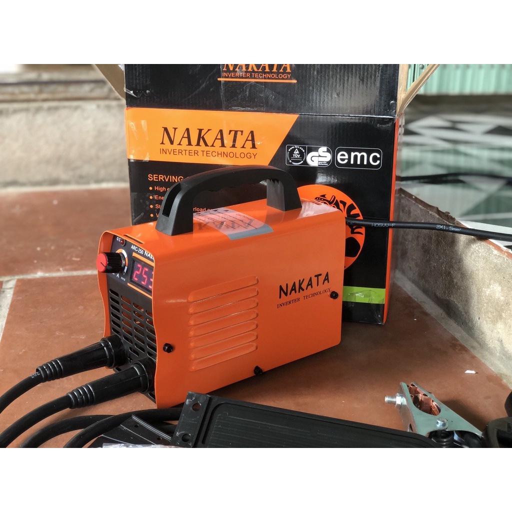 Máy Hàn Điện Tử Mini Nakata 250a thế Hệ 2021