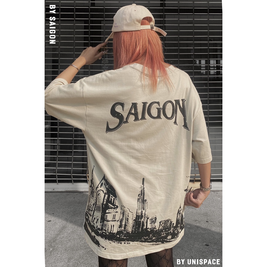 DFFÁo thun local brand Sài Gòn Tee By UniSpace
