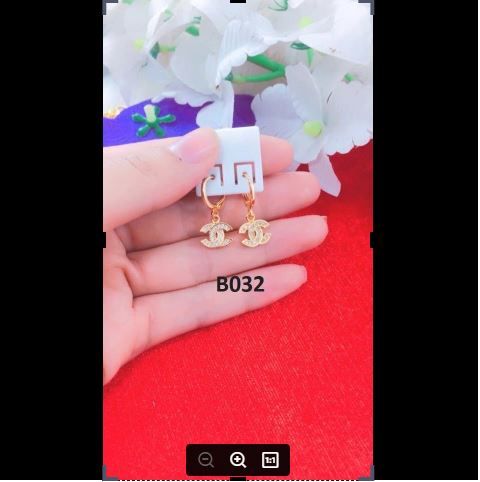 khuyên tai  nụ mã số B 032