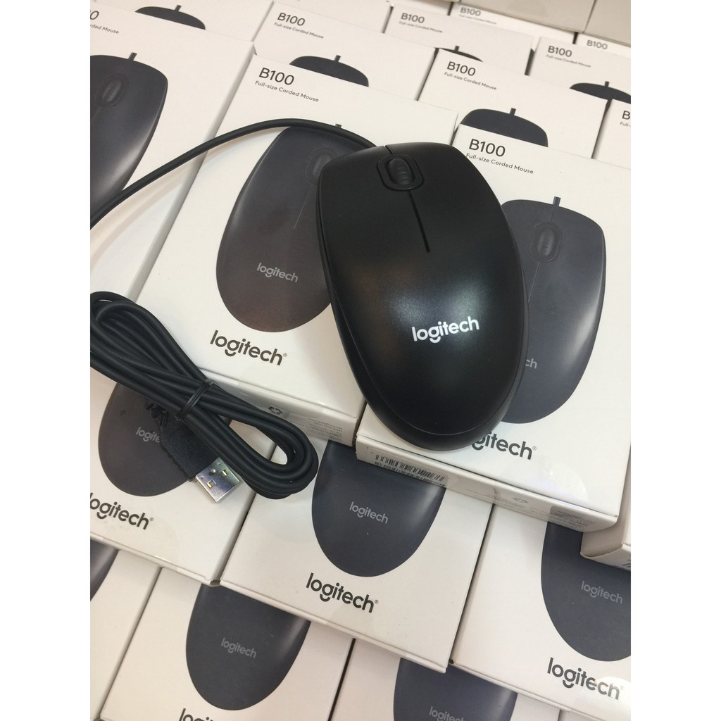 Chuột quang Logitech B100