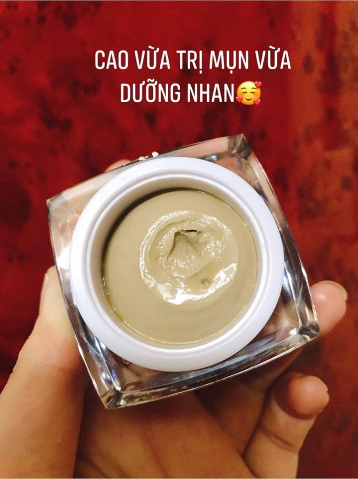Cao Mụn Sâm Đỏ Tặng Mặt Nạ Trà Xanh Mờ Thâm