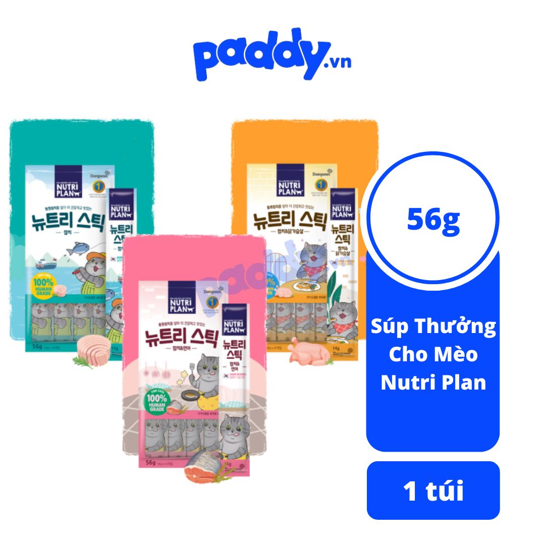 Súp Thưởng Mèo Nutri Plan 14g
