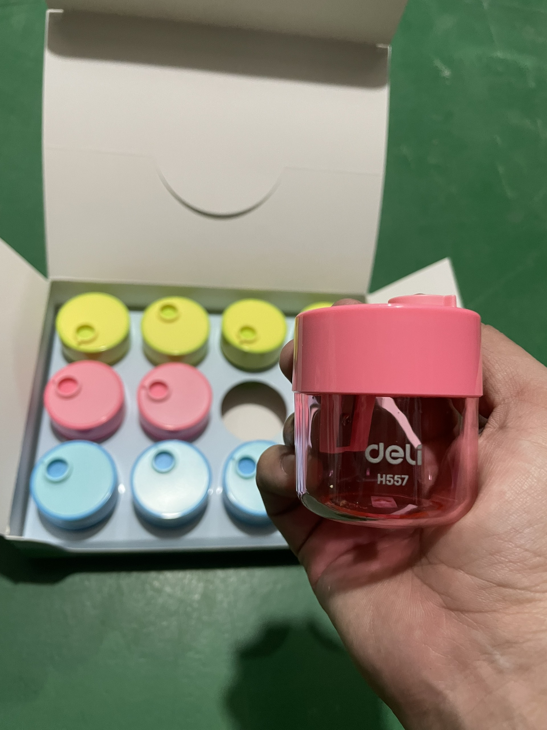 Gọt bút chì mini hình tròn Deli EH557