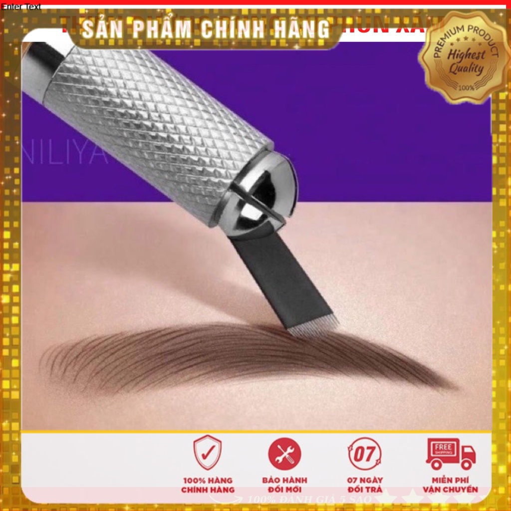 Lưỡi dao điêu khắc định hình chân mày DCPX, tròn đen và dao xéo, lưỡi dao mảnh sắc bén dao chuyên dụng phun xăm thẩm mỹ