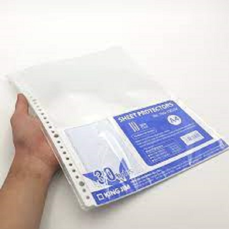 Xấp 10 cái bìa lỗ Kingjim