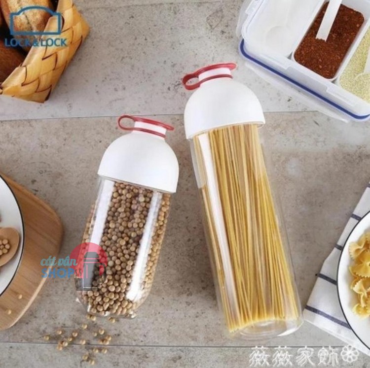 Hộp đựng thực phẩm Interlock Grain Bottle Lock&Lock các dung tích
