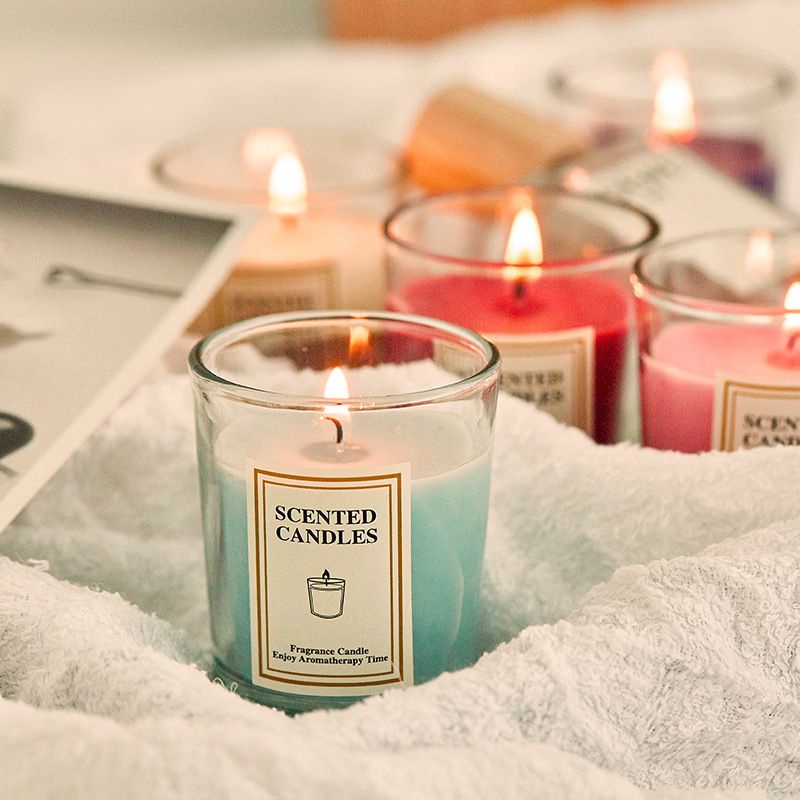 Cốc Nến Thơm Ly Thủy Tinh Scented Candles - Nến Thơm Handmade