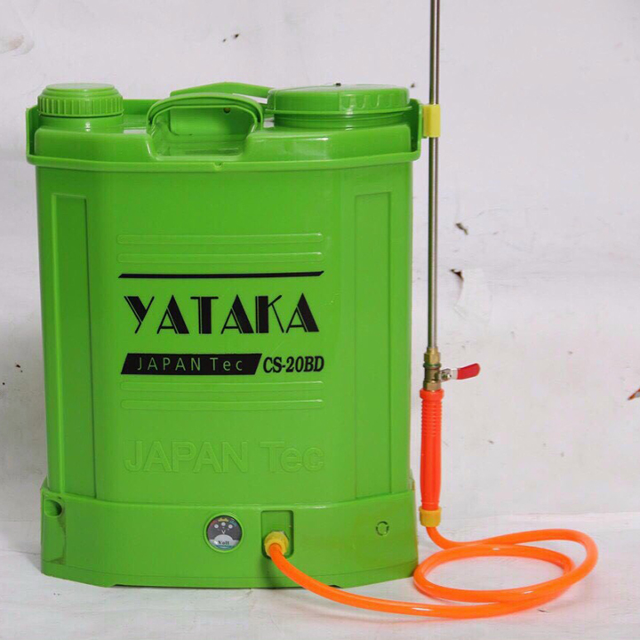 Bình Phun Xịt Điện Yataka CS-20BD Bơm Đôi