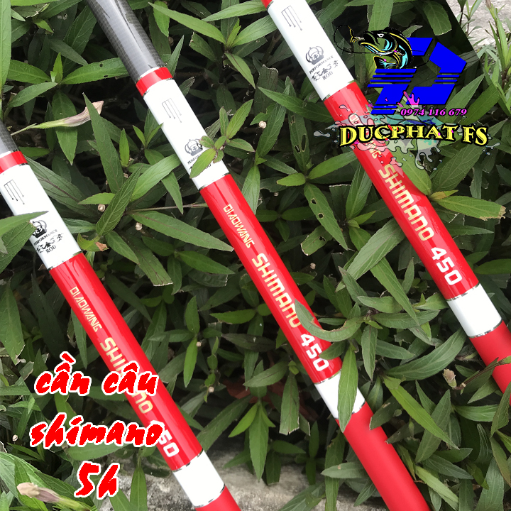 CẦN CÂU TAY SHIMANO, DAIWA, CARBON 5H
