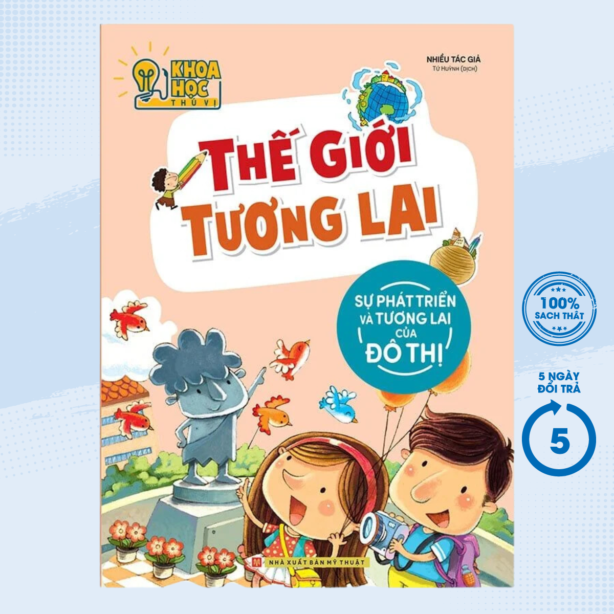 Sách - phòng nghiên cứu khoa học thú vị - thế giới tương lai - sự phát triển và tương lai của đô thị - newshop